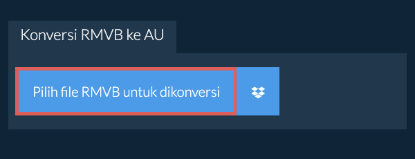 Konversi RMVB ke AU