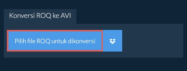 Konversi ROQ ke AVI