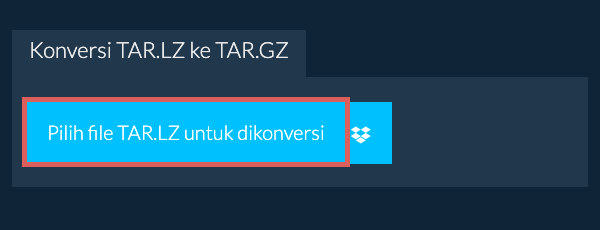 Konversi TAR.LZ ke TAR.GZ