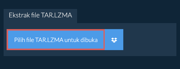 Ekstrak file TAR.LZMA