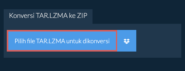 Konversi TAR.LZMA ke ZIP