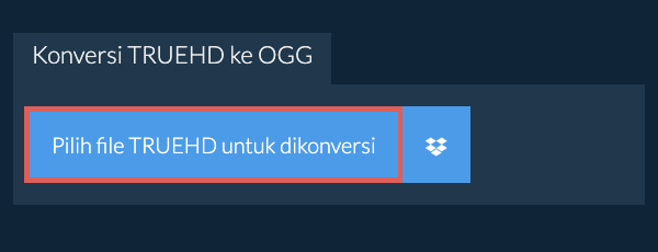 Konversi TRUEHD ke OGG