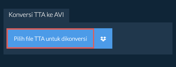 Konversi TTA ke AVI