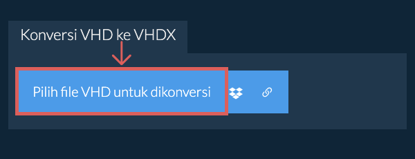 Konversi VHD ke VHDX