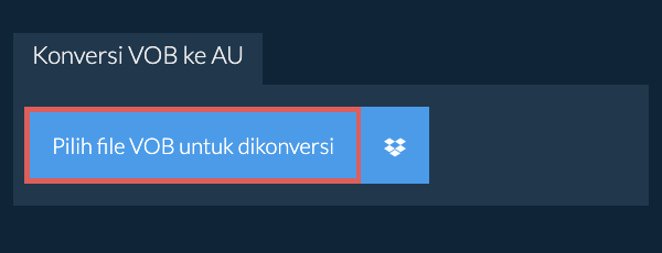 Konversi VOB ke AU