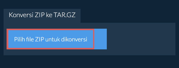 Konversi ZIP ke TAR.GZ