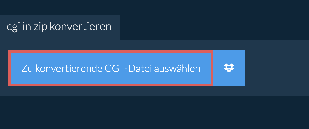 cgi in zip konvertieren