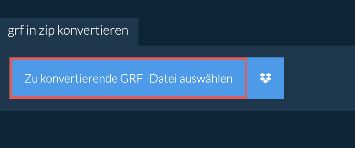 grf in zip konvertieren