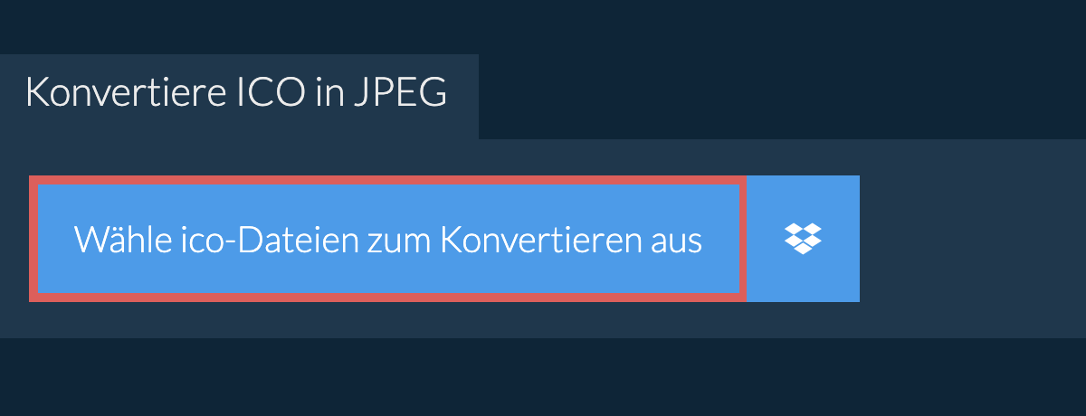 Konvertiere ico in jpeg