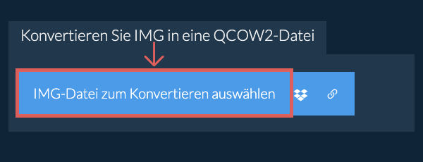 Konvertieren Sie IMG in eine QCOW2-Datei
