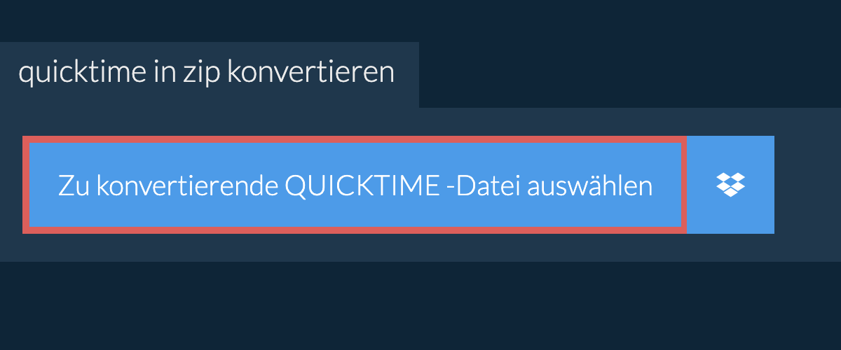 quicktime in zip konvertieren