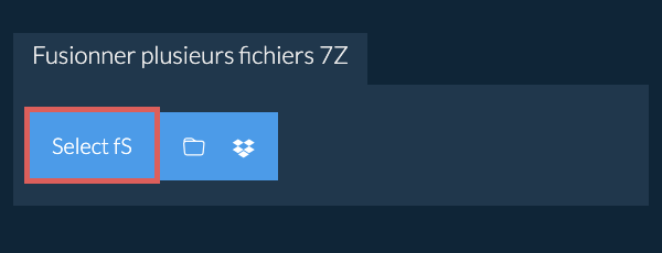 Fusionner plusieurs fichiers 7Z