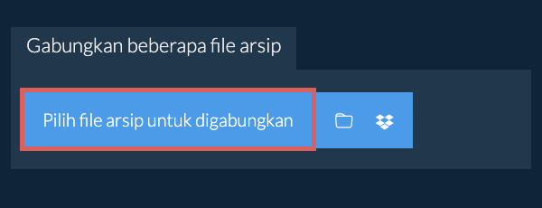 Gabungkan beberapa file arsip