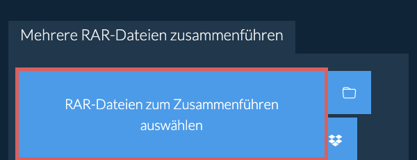 Mehrere RAR-Dateien zusammenführen