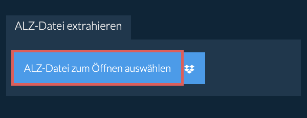 ALZ-Datei extrahieren
