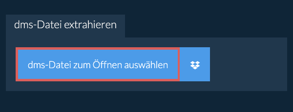 dms-Datei extrahieren