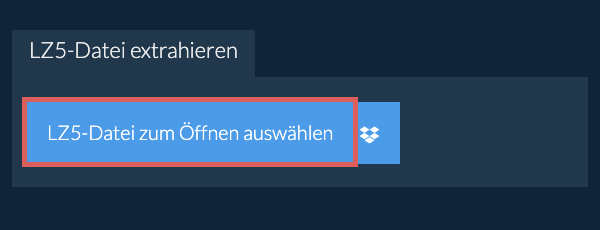 LZ5-Datei extrahieren