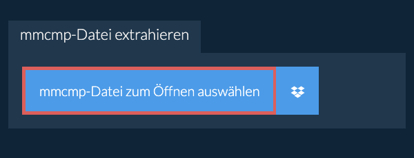 mmcmp-Datei extrahieren