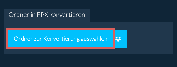 Ordner in FPX konvertieren