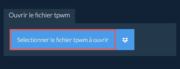 Ouvrir le fichier tpwm