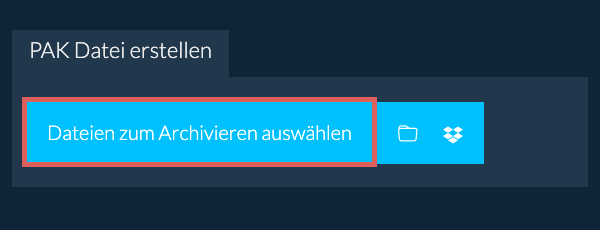 1. PAK Datei erstellen