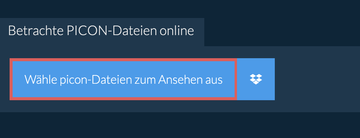 Betrachte picon-Dateien online