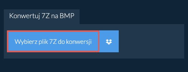 Konwertuj 7Z na BMP