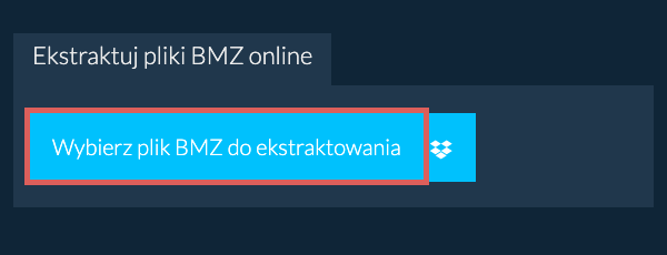 Ekstraktuj pliki BMZ online