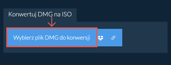 Konwertuj DMG na ISO