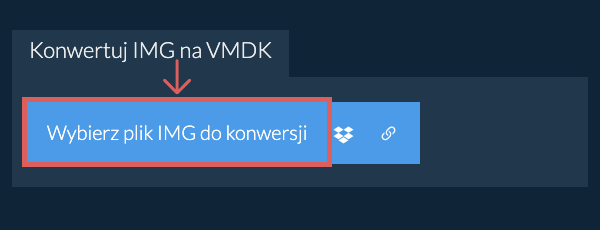 Konwertuj IMG na VMDK