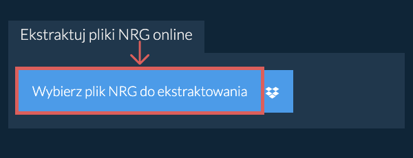 Ekstraktuj pliki NRG online