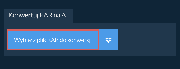 Konwertuj RAR na AI