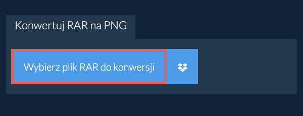 Konwertuj RAR na PNG