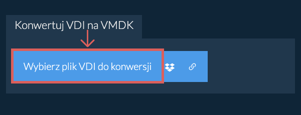 Konwertuj VDI na VMDK