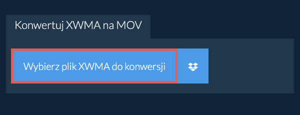 Konwertuj XWMA na MOV