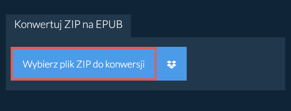 Konwertuj ZIP na EPUB