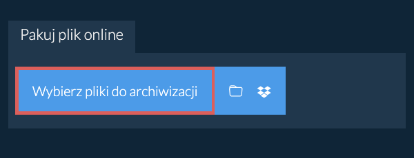 Pakuj plik online