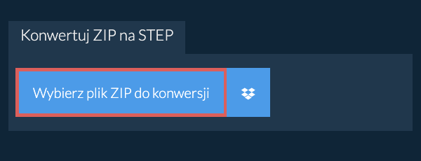 Konwertuj ZIP na STEP