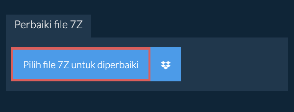Perbaiki file 7Z