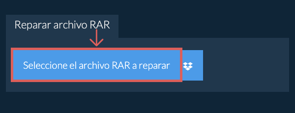 Reparar archivo RAR