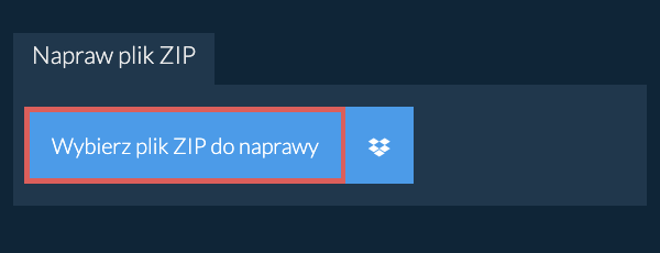 Napraw plik ZIP