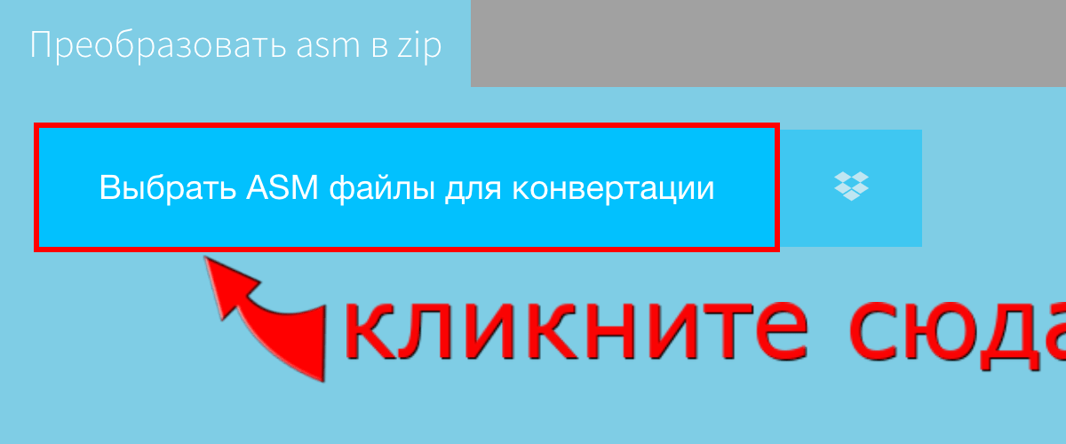 Преобразовать asm в zip