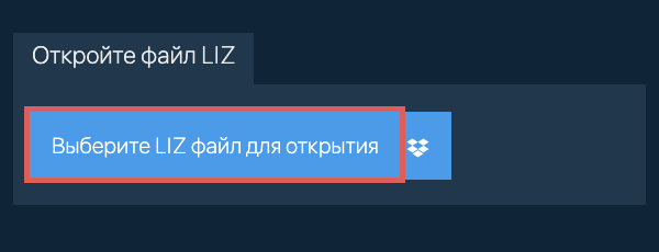 Откройте файл LIZ