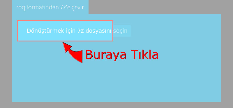roq formatından 7z'e çevir
