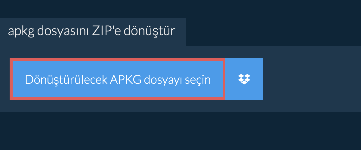 apkg dosyasını ZIP'e dönüştür