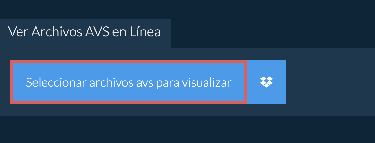 Ver Archivos avs en Línea