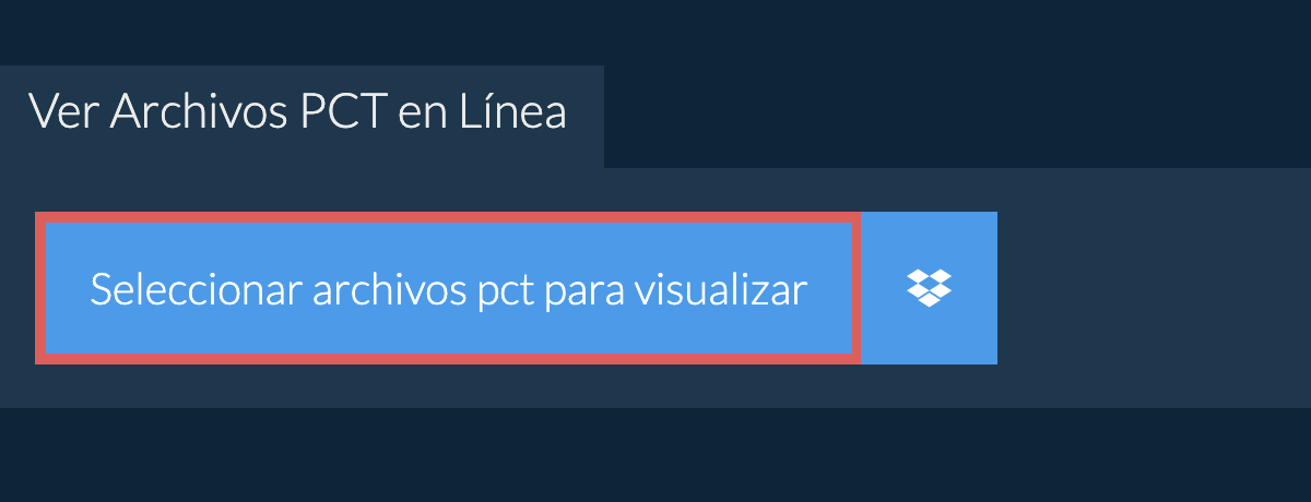 Ver Archivos pct en Línea