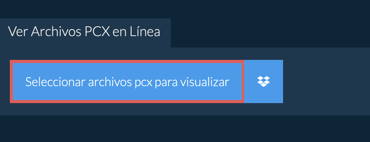 Ver Archivos pcx en Línea