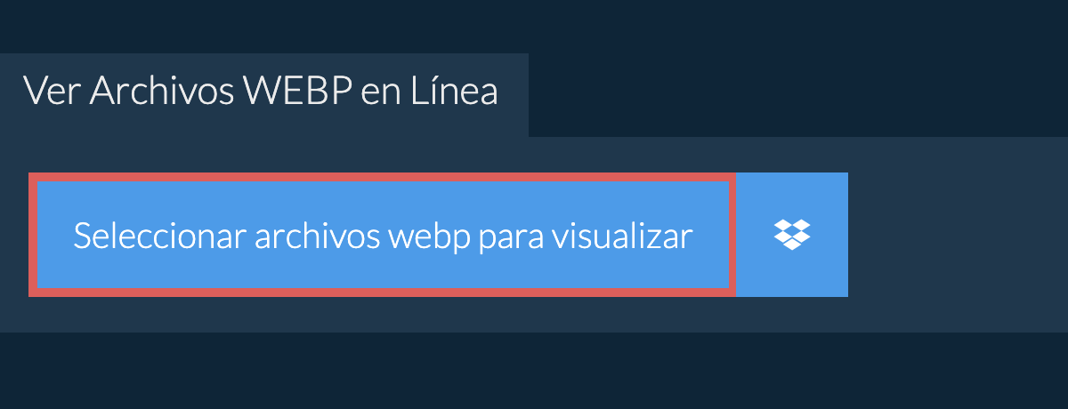 Ver Archivos webp en Línea