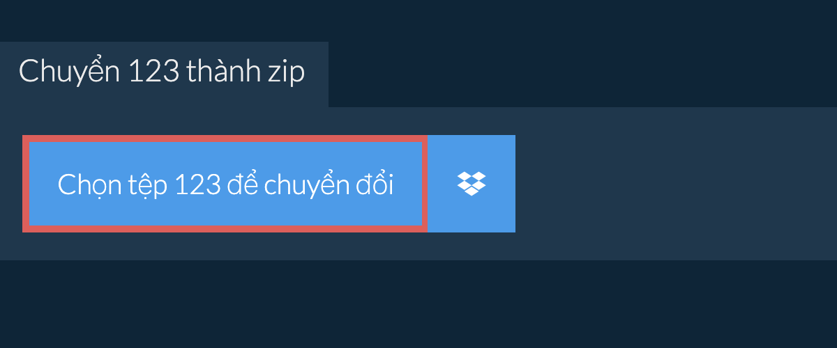 Chuyển 123 thành zip